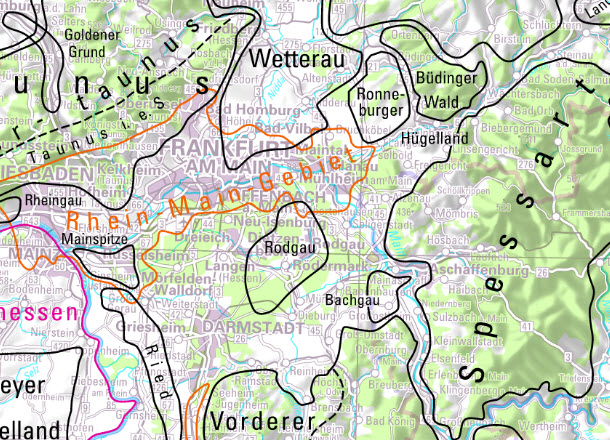 Landschaften BKG (verweist auf: Der Ständige Ausschuss für geographische Namen)